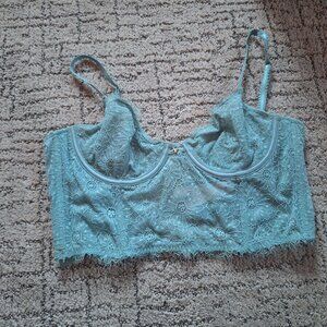 Victoria's Secret Floral Corset Bustier Bra Top